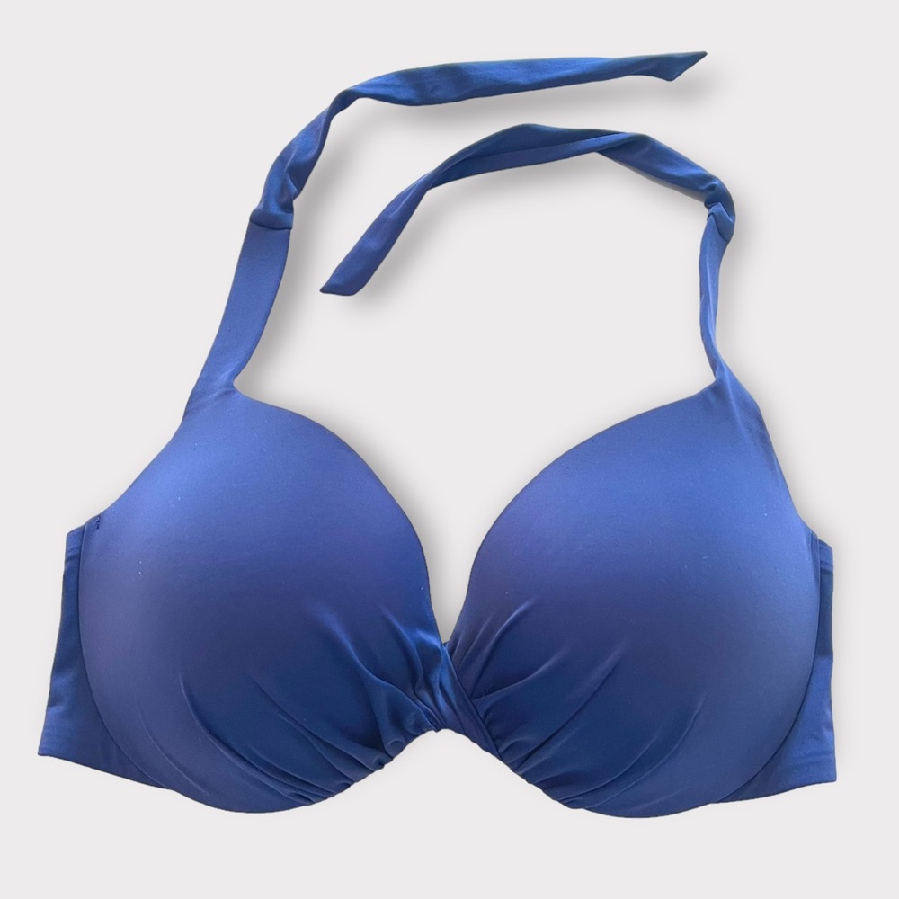 Victoria's Secret Royal Blue Halter Bikini Top